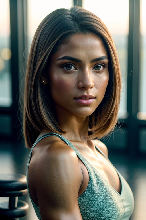 gym aesthetic photoshoot